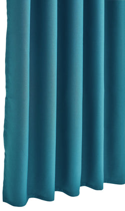 ELORA Tenda preconfezionata oscurante - Petrolio / L: 150.0 cm x A: 270.0 cm