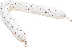 FAYNA Bettschlange - Natur / B: 40.0 cm x H: 240.0 cm