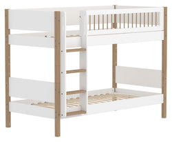 Flexa NOR Echelle droite lit superposé - Blanc / L: 109.0 cm x P: 208.0 cm x H: 154.0 cm