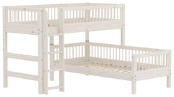 Flexa CLASSIC Bettkombination - White Wash / B: 110.0 cm x T: 210.0 cm x H: 143.0 cm