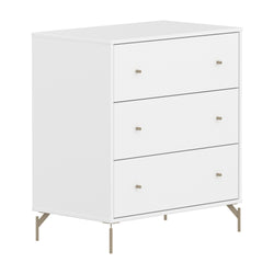 Flexa SAGA Kommode - Weiss / B: 75.0 cm x T: 45.0 cm x H: 84.0 cm