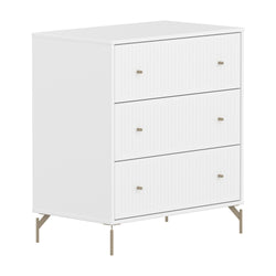 Flexa SAGA Kommode - Weiss / B: 75.0 cm x T: 45.0 cm x H: 84.0 cm