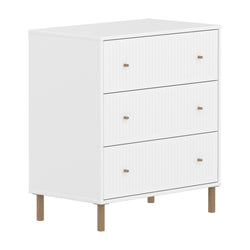 Flexa SAGA Kommode - Weiss / B: 75.0 cm x T: 45.0 cm x H: 84.0 cm