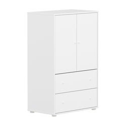Flexa SAGA Schrank - Weiss / B: 75.0 cm x T: 45.0 cm x H: 120.0 cm