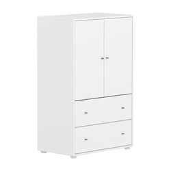Flexa SAGA Schrank - Weiss / B: 75.0 cm x T: 45.0 cm x H: 120.0 cm