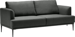 ELANO St Helsinki - Dunkelgrau / B: 195.0 cm x T: 93.0 cm x H: 87.0 cm