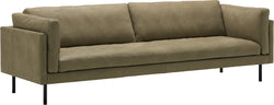 BOVINA Canapé 3.5 places - olive / L: 240.0 cm x P: 94.0 cm x H: 79.0 cm