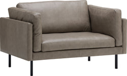 BOVINA Sessel - Taupe / B: 132.0 cm x T: 94.0 cm x H: 79.0 cm