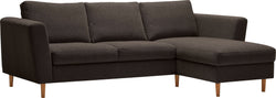 DIENER Ecksofa - Braun / B: 235.0 cm x T: 156.0 cm x H: 81.0 cm