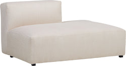 CORDIN Divano - Crema / L: 125.0 cm x P: 93.0 cm x A: 67.0 cm open-end destra