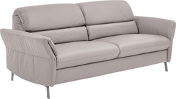 SEBO 3er-Sofa - Hellgrau / B: 198.0 cm x T: 92.0 cm x H: 84.0 cm