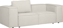 MOKEN 2er-Sofa - Natur / B: 230.0 cm x T: 127.0 cm x H: 85.0 cm