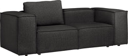 MOKEN 2er-Sofa - Anthrazit / B: 230.0 cm x T: 127.0 cm x H: 85.0 cm
