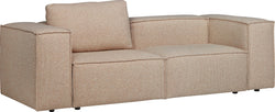 MOKEN 2.5er-Sofa - Terra / B: 246 x T: 98 x H: 68 cm