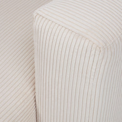 CORDIN 3er-Sofa ecru - Creme / B: 274.0 cm x T: 93.0 cm x H: 67.0 cm