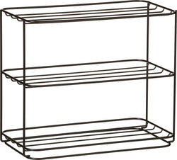 JEFF Schuhregal - Schwarz / B: 47.0 cm x T: 24.5 cm x H: 40.0 cm