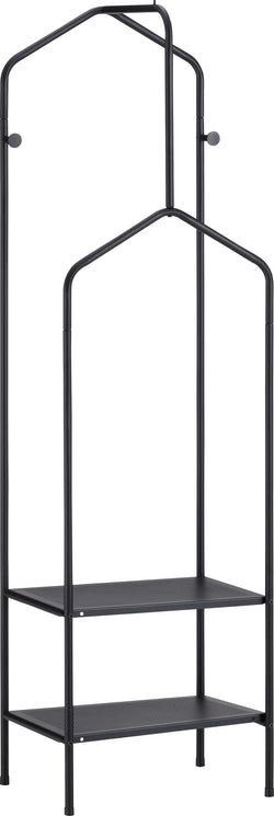 Appendiabiti YOMMA - Nero / L: 50,0 cm x P: 36,0 cm x A: 170,0 cm