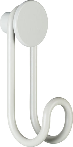 YOMMA Gancio per abiti - Grigio / L: 3.3 cm x P: 4.5 cm x A: 10.0 cm