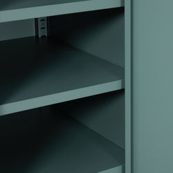 MIKO Kommode - Grün / B: 85.0 cm x T: 40.0 cm x H: 110.0 cm