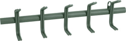 NAYA Kleiderhaken - Grün / L: 45.0 cm x P: 9.0 cm x H: 12.0 cm