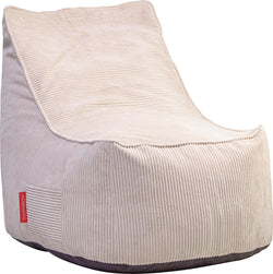 LOTTA Sitzsack - Beige / B: 110.0 cm x T: 110.0 cm x H: 75.0 cm