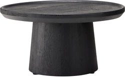 GARY Salontisch - Schwarz / B: 80.0 cm x T: 80.0 cm x H: 40.0 cm