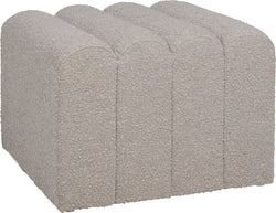 KUBEN Hocker - Sand / B: 55.0 cm x T: 55.0 cm x H: 43.0 cm