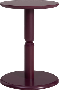 VERA Beistelltisch - Aubergine / H: 45.0 cm