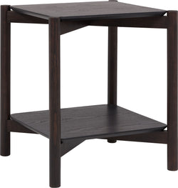 ELENOR Beistelltisch - Holz / B: 44.0 cm x T: 44.0 cm x H: 50.0 cm