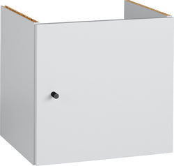 FINJA Porte - Perlgrau / L: 38.4 cm x P: 32.7 cm x H: 36.8 cm