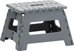 BOB Sgabello ribaltabile - Grigio / L: 31.0 cm x P: 22.0 cm x A: 22.0 cm