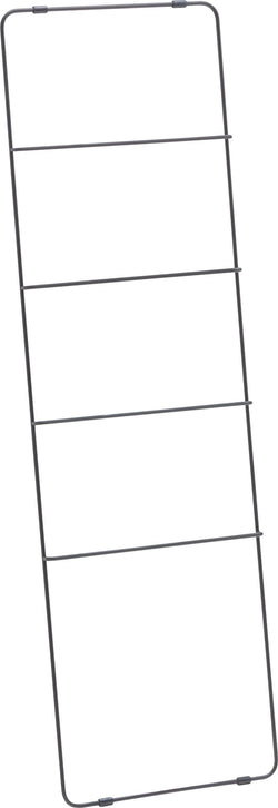 VALA Porte-serviettes - Noir / L: 48.0 cm x P: 3.5 cm x H: 160.0 cm