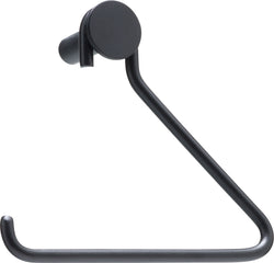 YOMMA Portasciugamani nero16.2x5.1x14.8c - Nero / L: 16.2 cm x P: 5.1 cm x A: 14.8 cm