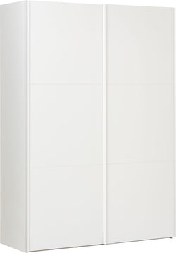 MODUL Armoire à portes coulissantes - Weiss / L: 152.0 cm x P: 65.0 cm x H: 220.0 cm