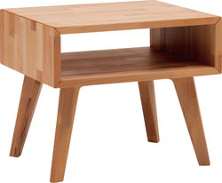 HASENA JACA Table de chevet - Noyau en hêtre / L: 50.0 cm x P: 41.0 cm x H: 42.0 cm