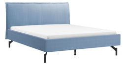 HASENA DREAM-LINE Polsterbett - Hellblau / B: 160.0 cm x T: 200.0 cm