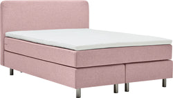VALERIE Boxspringbett - Rosa / B: 140.0 cm x T: 200.0 cm