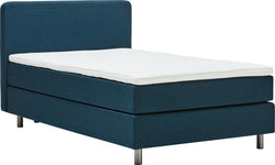 VALERIE Letto Boxspring - Petrolio / L: 120.0 cm x P: 200.0 cm