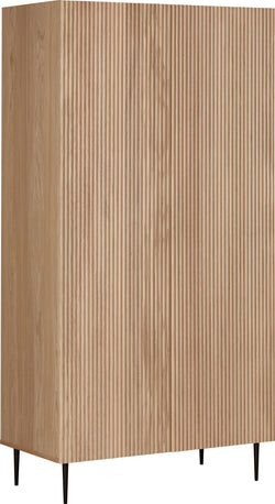 ILVI Armadio ad ante girevoli - Quercia / L: 98.0 cm x P: 60.0 cm x A: 200.0 cm