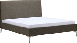 CELINE Lits rembourrés - anthracite / L: 180.0 cm x P: 200.0 cm