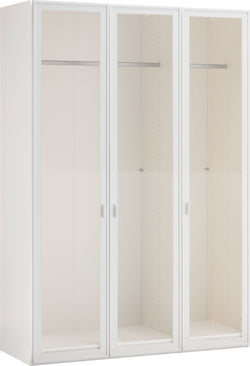 MODUL Drehtürenschrank - Weiss / B: 153.0 cm x T: 59.0 cm x H: 220.0 cm