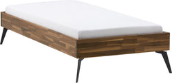 CARA Bett - Nussbaum / B: 90.0 cm x T: 200.0 cm