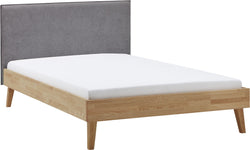 CARA Bett - Hellbraun / B: 120.0 cm x T: 200.0 cm