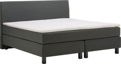 bico GOODNIGHT Lit Boxspring - gris foncé / L: 180.0 cm x P: 200.0 cm