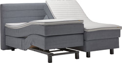 bico GOODNIGHT Lit Boxspring - Bleu moyen / L: 180.0 cm x P: 200.0 cm