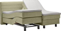 bico GOODNIGHT Lit Boxspring - Vert clair / L: 160.0 cm x P: 200.0 cm