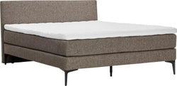 LUNE Letto Boxspring - Antracite / L: 160.0 cm x P: 200.0 cm