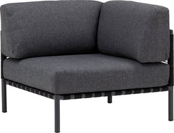 HORIZON Élément d’angle lounge - Anthracite / P: 87.0 cm x L: 87.0 cm x H: 76.0 cm