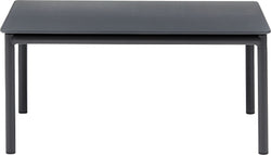 HORIZON Lounge Beistelltisch - Anthrazit / B: 90.0 cm x T: 90.0 cm x H: 42.0 cm