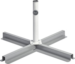 SUN Socle pour parasol - L: 85.0 cm x P: 85.0 cm x H: 4.0 cm